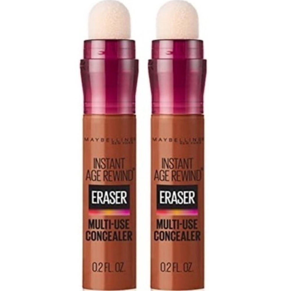 💫 2x Maybelline ERASER INSTANT AGE REWIND Multi-use CONCEALER; Mahogany …